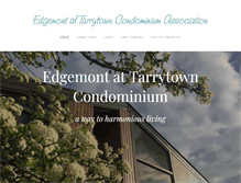 Tablet Screenshot of edgemontcondo.com